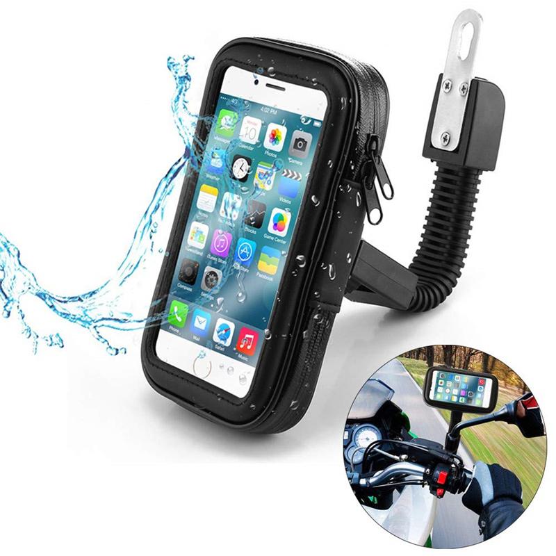 Motorcycle Phone Holder Support Telephone Mobile Stand For Moto Support For iPhone Cellphone Bicycle Holder Waterproof