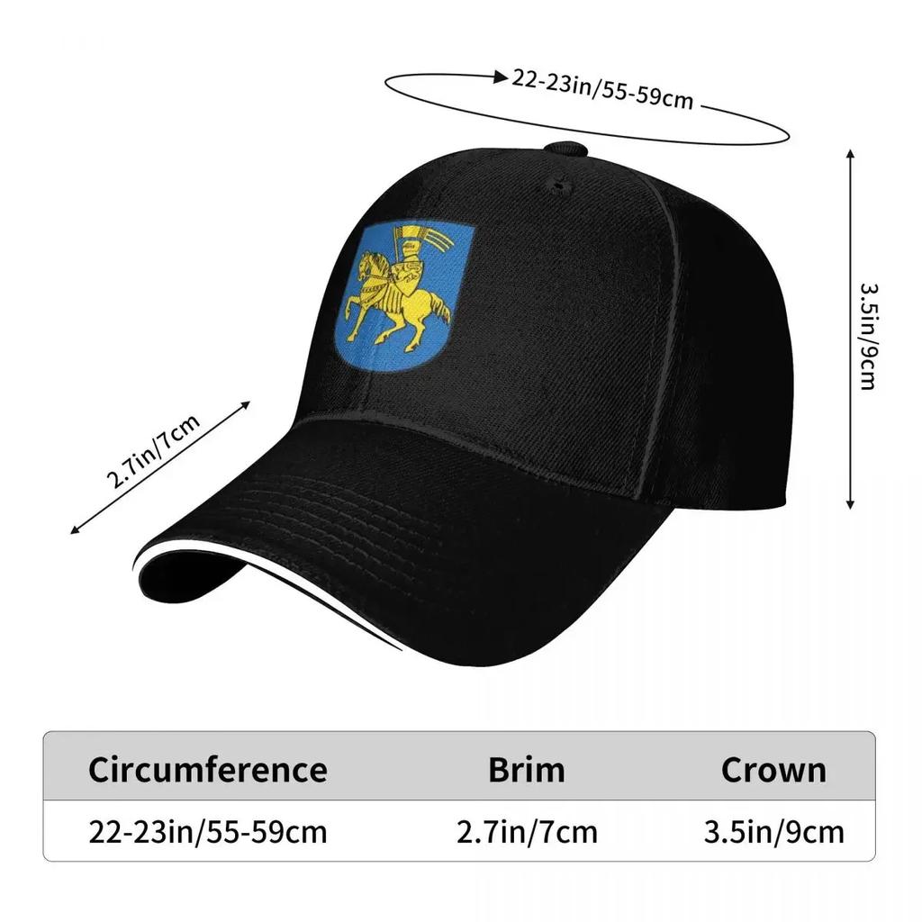 Schwerin Coat Of Arms Germany Sport Baseball Caps Women Unisex Male Beach Sunscreen Hat Peaked Cap