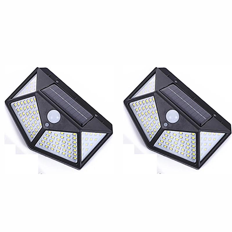 Hot Selling Solar Human Body Induction Wall Lamp Outdoor Garden Courtyard Lamp New Rural Area Outdoor Wall Landscape LED Lamp