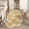 Simple Special-shaped Imitation Cashmere Carpet Living Room Dirt-resistant Table Mat