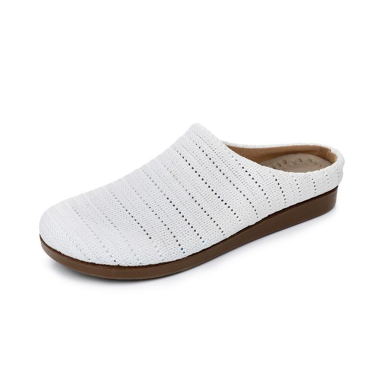 New Baotou Half Slippers Women's Summer Wear Retro Cool Slippers Home Soft-soled Beach Shoes