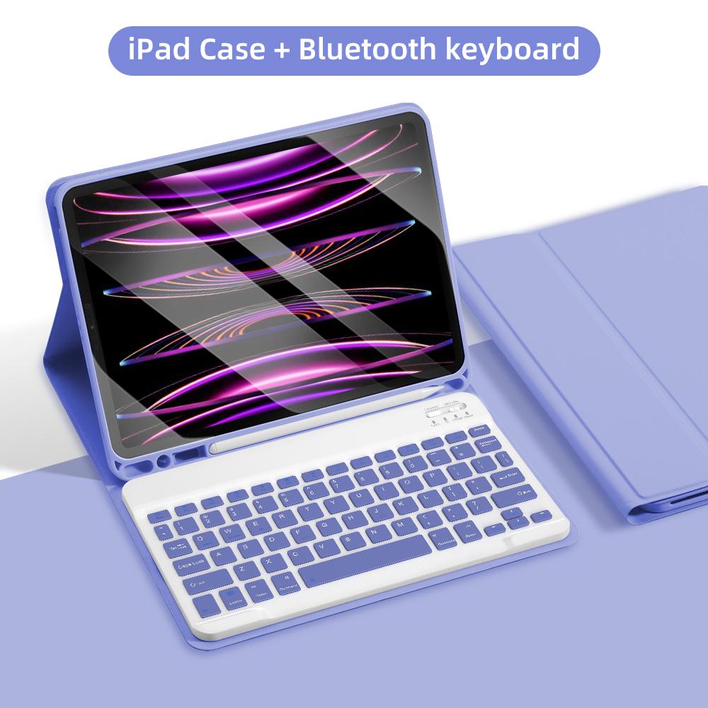 For iPad Keyboard Case For iPad iPad Air 11in 13in M2 M3 Pro 11in 13in M4 Pro 11 12.9 10.2 9/8/7th 10/11th 9.7 Air 3 2 Case