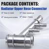 Durable-Aluminum Cooling Water Pipe Joint For LAND ROVER RANGE ROVER SPORT DISCOVERY 4 5 LR034637 LR050854