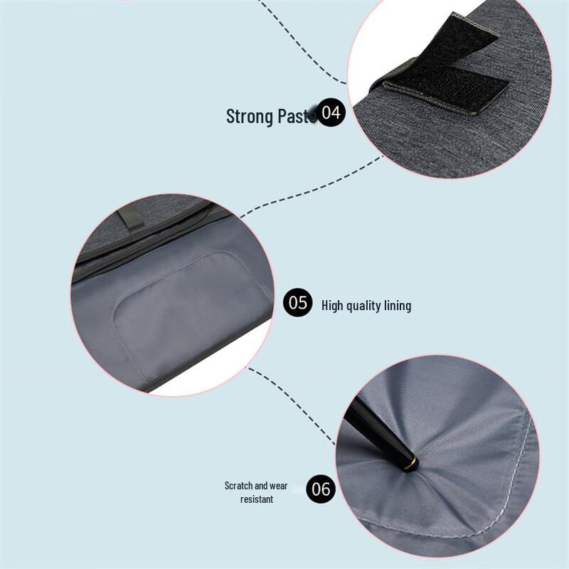 Portable Multi-functional Diaper Bag with Changing Mat
