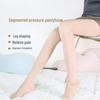 Level 1 Compression Pantyhose: Footed Elastic Stockings for Travel & Long Sitting