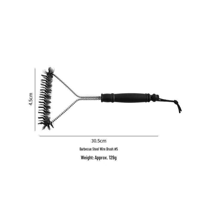 Abay 2-in-1 BBQ Grill Brush