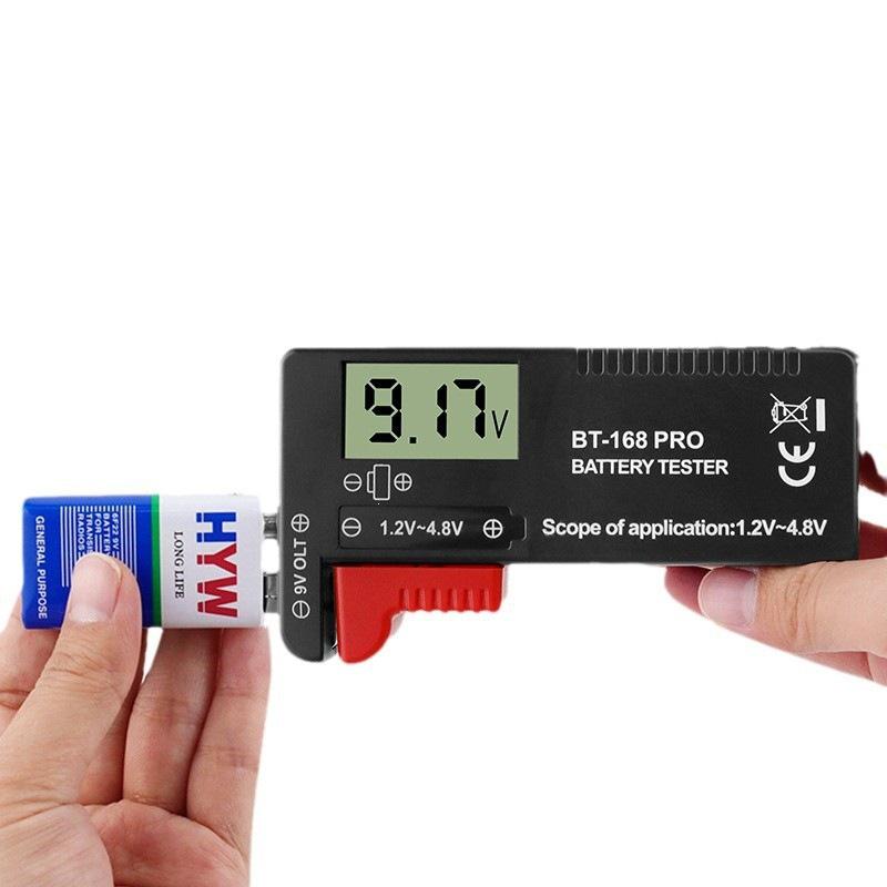 BT-168 PRO Battery Tester - Digital Voltage & Capacity Measurement Tool for Various Models