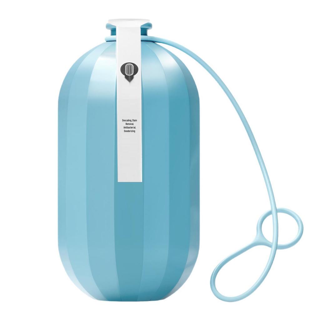 Japanese Automatic Toilet Cleaner & Deodorizer: Blue Bubble Scent, Long-Lasting Fragrance, Odor Removal
