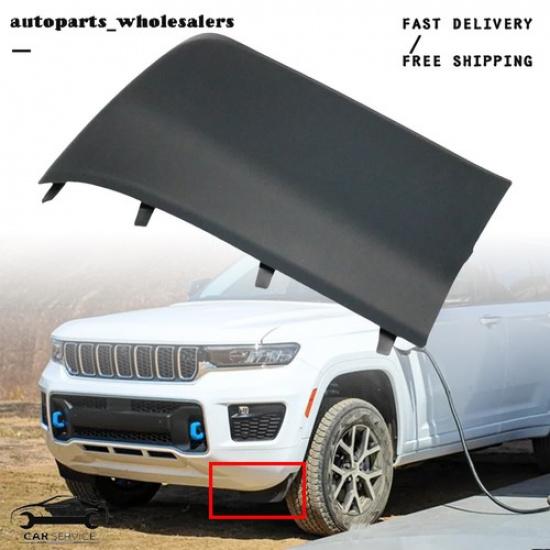 Fit For   2024 2025 Jeep Grand Cherokee Black Front Left Fascia Spat