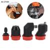 Quick-Release Drill Conversion Chuck For 6.35mm Hex Bits Compatible With Corded And Cordless Electric Drills