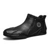 Men's High-top Leather Boots Casual Sneakers 39-46