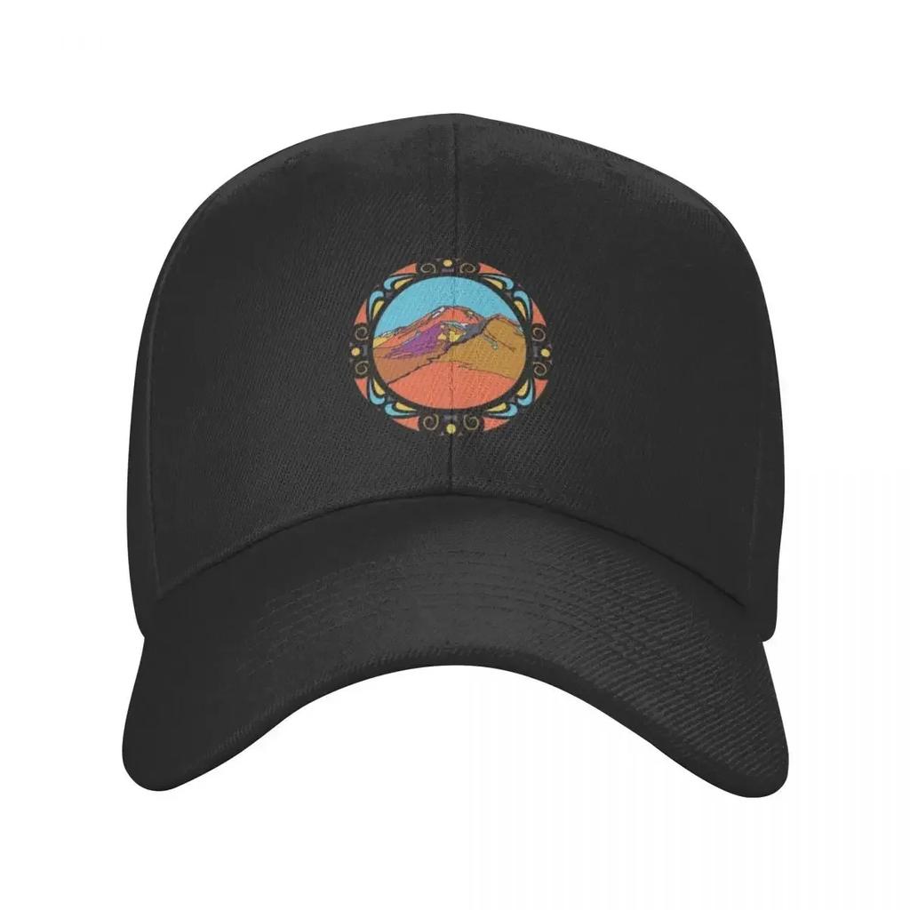Wild Tongariro Crossing Baseball Cap Horse Hat Golf Cap Womens Golf Wear Unisexs