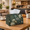 1pc Classic Heron Flora Tissue Holder - A Stylish And Sophisticated Storage Solution for Napkins, Perfect for Rolls, Facial Tissues, Or Individual She