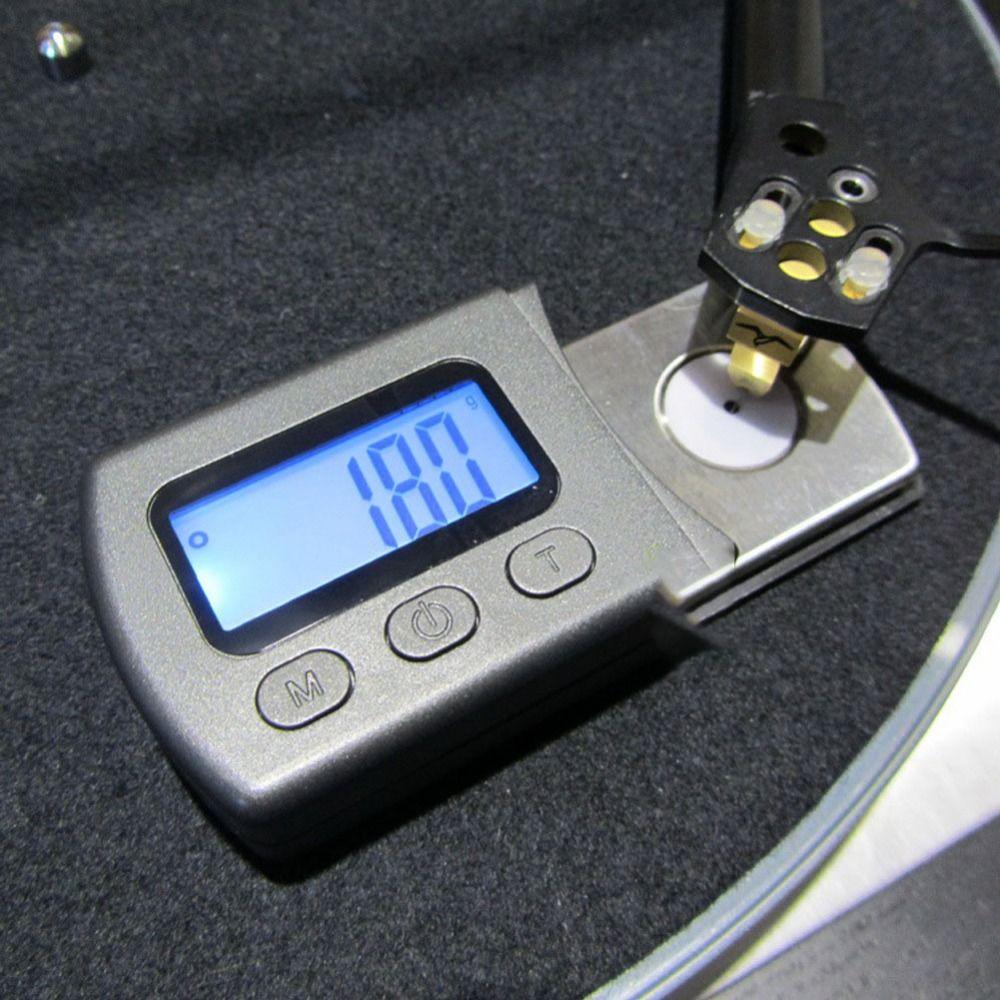Backlight Digital Turntable Stylus Force Scale High Precise Record Player Needle Pressure  Tracking