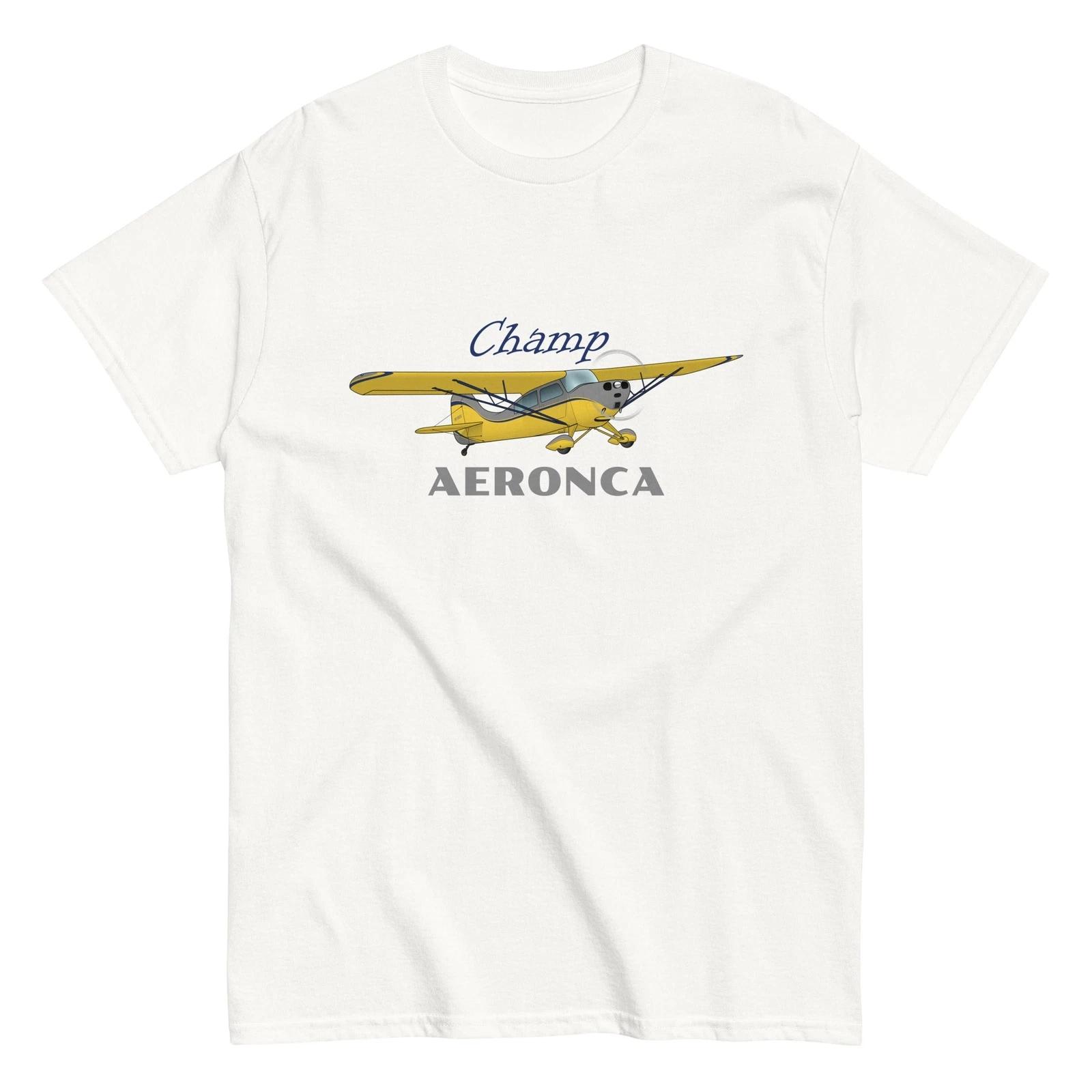 Aeronca Champ Airplane T-shirt - Personalized with Your N# XL