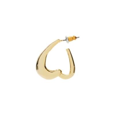 DEINET VALENTINE HEART EARRING IN GOLD