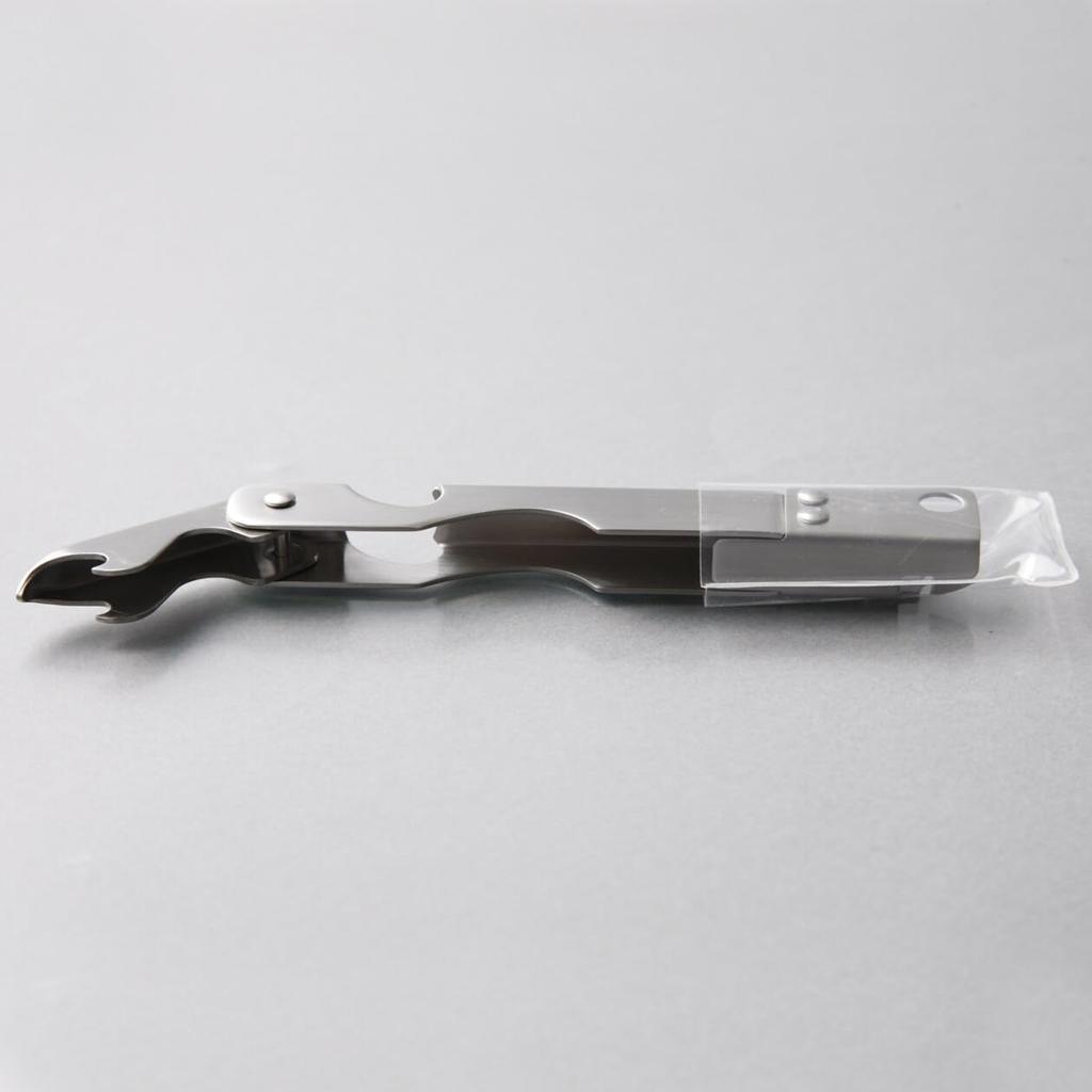 MUJI Stainless Steel Santoku Can 44498712 Opener, Approx. 12.5cm Long,