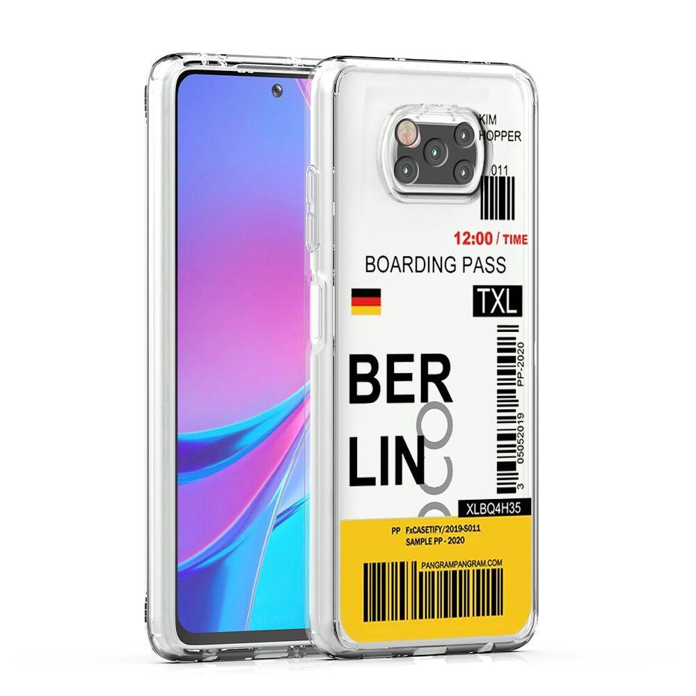 Phone Case For Xiaomi Poco X6 X5 NFC X3 F6 F5 Pro F4 F3 M3 14 13T 12T 12 13 Lite 11 5G Cover World City Travel Ticket New York