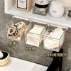 Pull Out Type Makeup Cotton Pad Swab Holder Creative Cosmetics Storage Box Under Cabinet Space Saving Cotton Swab Storage Case