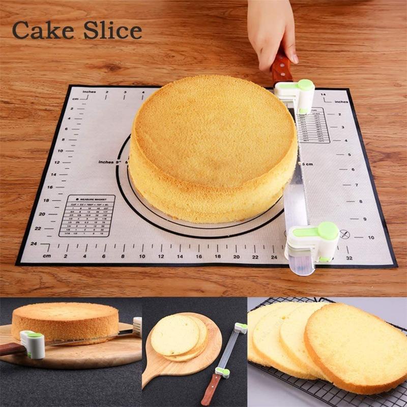 1PC Adjustable Cake Slicer Bread Cutter Tool for Uniform Slice Lightweight and Baking Utensil for DIY Cake and Toast Preparation