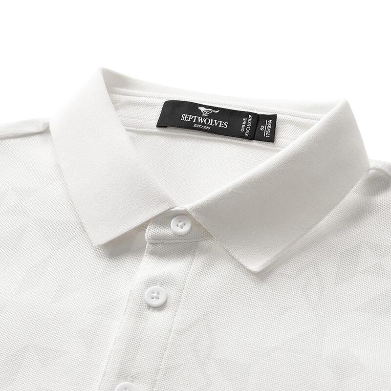 Septwolves Men's Cool-Sense Antibacterial Polo T-Shirt