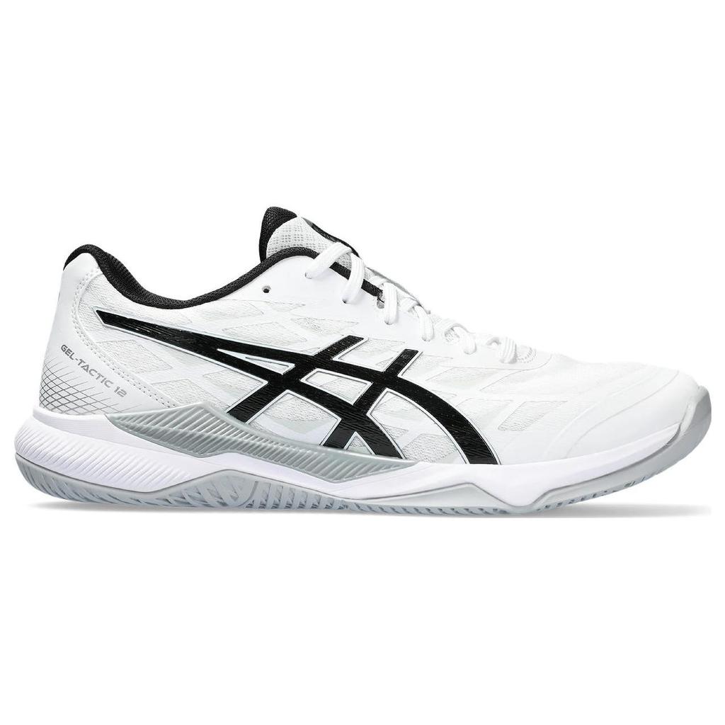 New Asics Gel Tactic 12 White Black 1071A090-100