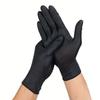100Pcs Disposable Nitrile Gloves,Durable Household Cleaning Gloves,Garden Planting and Digging Non-slip Dirt-resistant Gloves