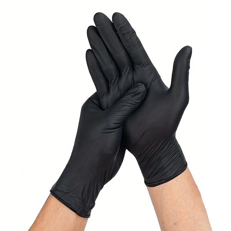 100Pcs Disposable Nitrile Gloves,Durable Household Cleaning Gloves,Garden Planting and Digging Non-slip Dirt-resistant Gloves