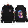 JoJo's Bizarre Adventure Anime Hooded Men Women Hot Manga Zipper Hoodies Plus Size Sweatshirt Harajuku Streetwear Zip Up Jacket