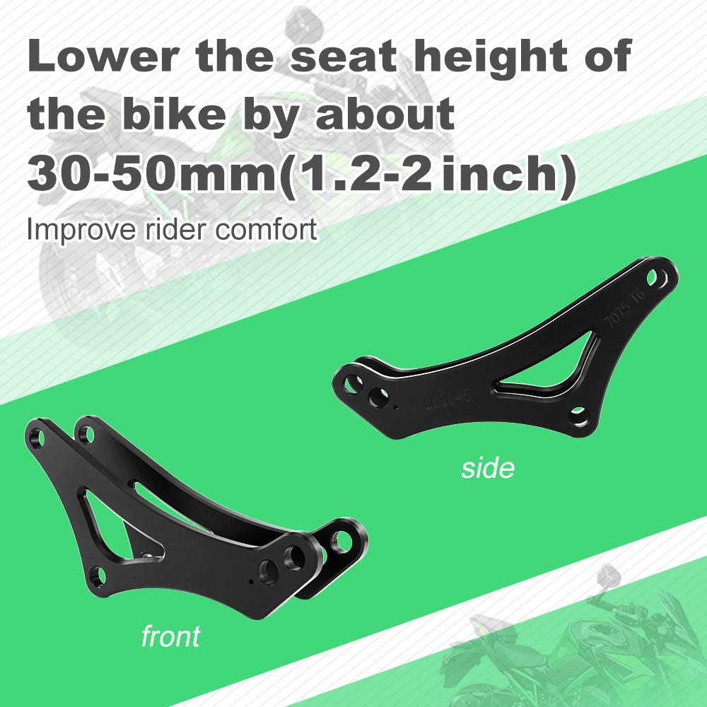 Motorcycle Rear Suspension Linkage Drop Link Kits Lowering Kit Fit For Kawasaki Z900RS 2018-2024 Z900 2019 2020 2021 2022-2025