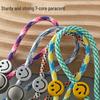 Multicolor 7-Core Paracord Lanyard: Phone, Camera, Keychain, Anti-Lost Wrist Strap, Water Bottle Holder
