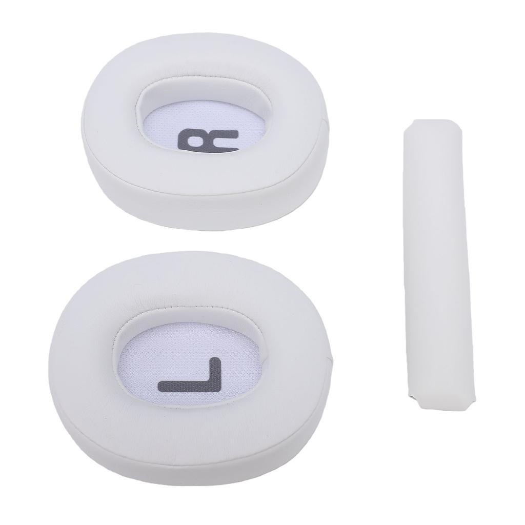 Ear Pads Replacement for Tune T700  710  720  770NC Headphone Protein Leather Sponge Headset Earpads Cushions with Headband Cover