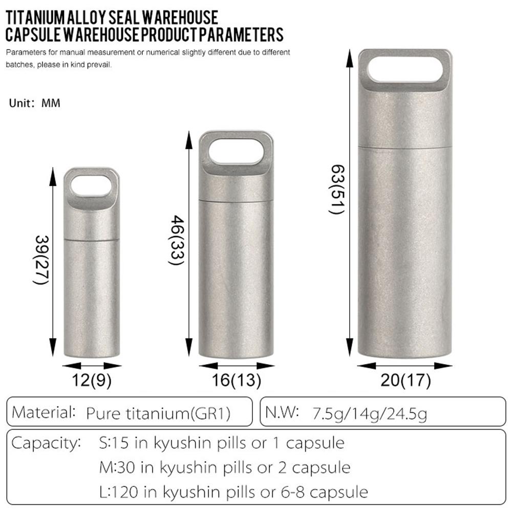 Small Travel Case Waterproof Holder Box Container for Outdoor Camping Hiking