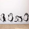 Cute Little Penguin Wall Sticker Home Decor Children's Room Living Room Background Decoration Mural Art Decals Animal Stickers