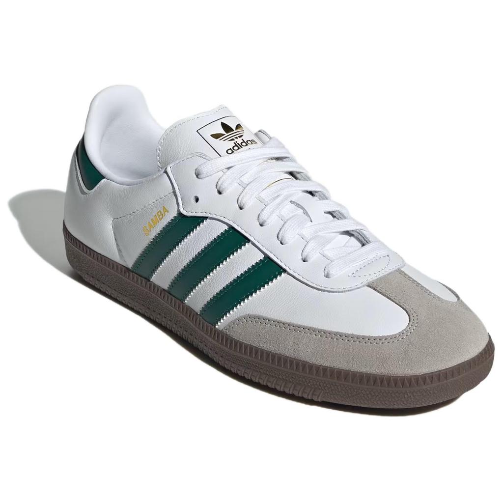 Adidas Samba OG Cloud White Collegiate Green Men Sneakers Clear-Granite JH8797