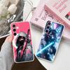 Anime Girl Mobile Phone Case for Samsung Galaxy S25 S24 S23 S22 S21Plus FE Ultra Clear Colorful Cover Smartphone Cover