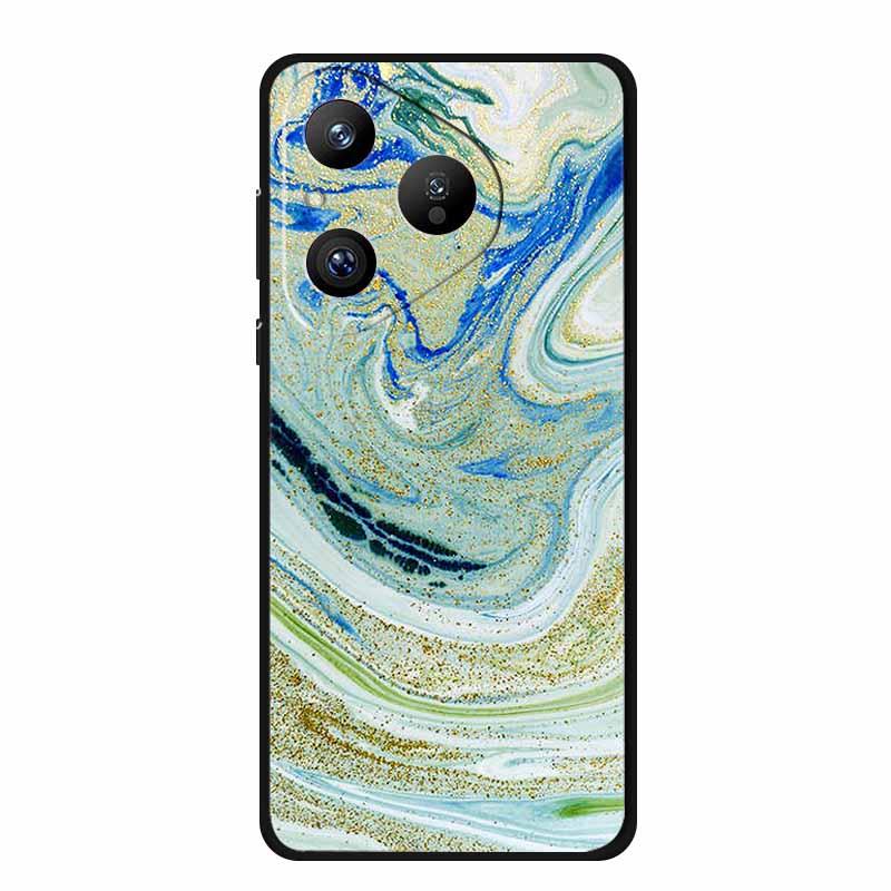 For Huawei Pura 80 5G Case Marble Granite Textured Soft Silicone TPU Phone Case For Pura80 5G Bumper Coque Mica Painted Cover