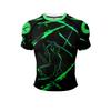 Men Women BJJ Rash Guard "No Taps Only Naps" Print, Quick Dry Jiu-Jitsu MMA Compression Training Short Sleeve Shirt