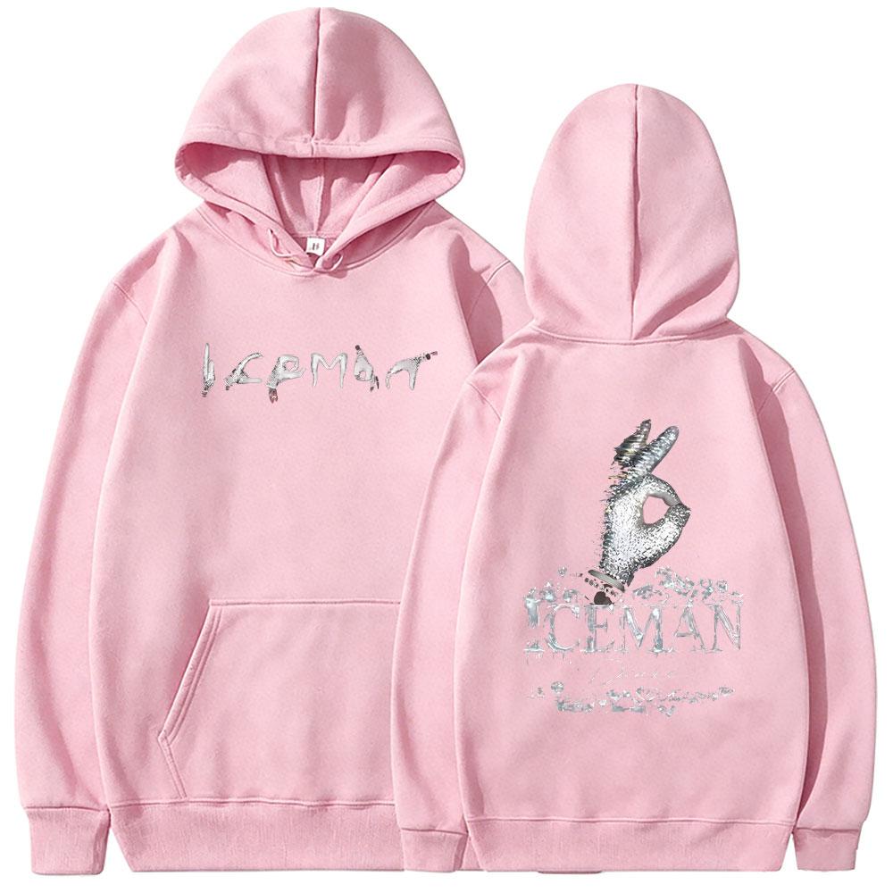 Rapper Drake ICEMAN Album Double Sided Print Hoodie Unisex Fashion Hip Hop Oversized Streetwear Casual Vintage Hoodies