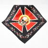 Hip Hop Tryckta Damhuvuddukar Fyrkantig Halsduk Bandana Handduk Hårscarfar