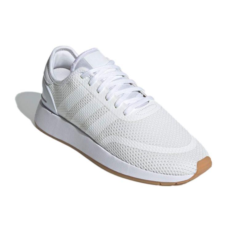 adidas Originals N-5923 Comode Semplici Rete Traspirante Basse Casual Scarpe da Corsa Sneakers Unisex Bianche BD7929