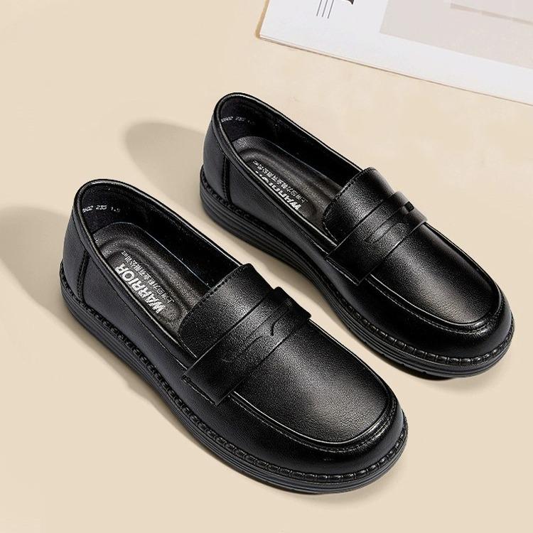 Warrior Damen Sommerschuhe mit weicher Sohle - Bequemes Leder für Mittelalte & Ältere