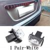 For Peugeot 206 207 307 308 407 5008 Partner Citroen C3 C4 C5 Car LED License Number Plate Light Lamp White Light