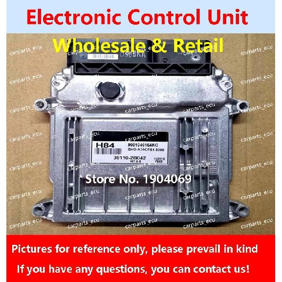 39115-2B462 0412 ЭБУ 39110-02JI0 0289/39111-26BA1 K57 Для Hyundai Elantra KIA Автомобильный Компьютер Двигателя/M7.9.8 39110-2B042 H84 39115-2B462