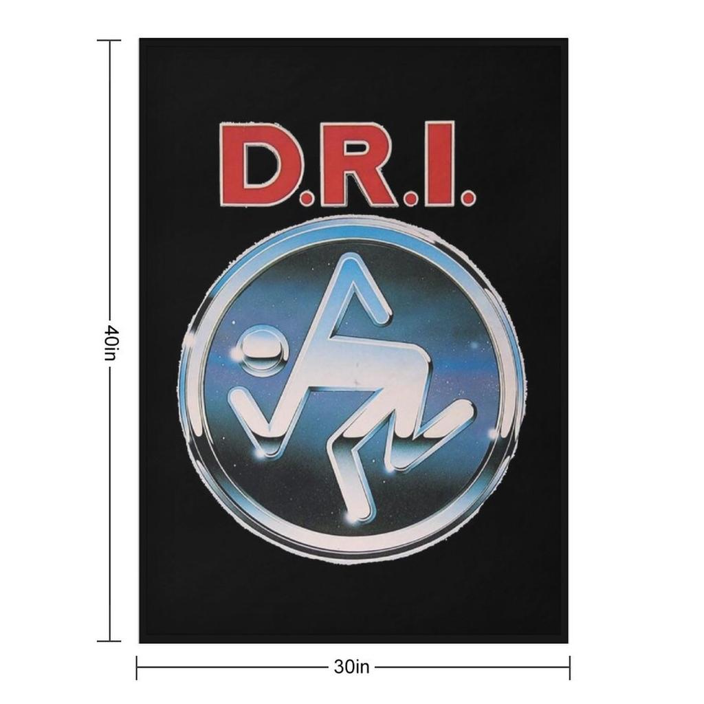 New Artwork D.R.I Throw Blanket Stuffeds Kid'S Designers Hair Blankets