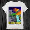 ZC131 Dinosaur Never Forget Trex Cretaceous Asteroid T Shirt Adult Mens Vintage Washed Stylish Versatile Streetwear Soft Unisex