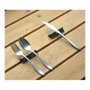NAGAO Chopstick Rest & Knife Rest, 18-8 Stainless Steel, Made in Tsubame-Sanjo, Niigata, Japan. Set of 2. Size: 70x27xH16mm.