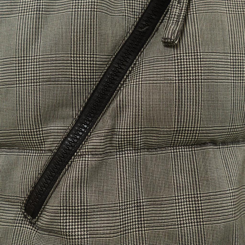 DUVETICA SHIPS Exklusiv Hergestellt in Bulgarien Glen Check Muster Daunenjacke Herren Gebraucht