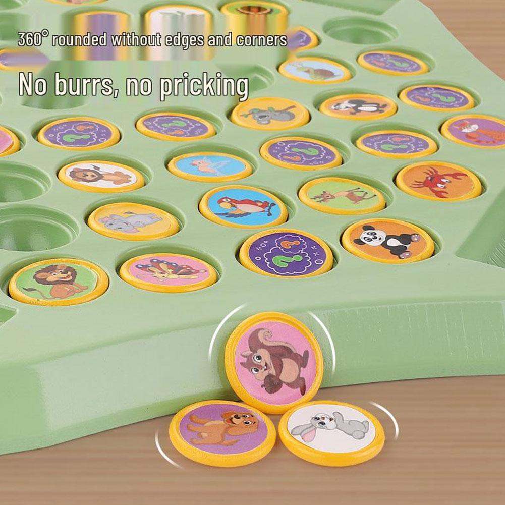 Tier Memory Schach Lustiges Gedächtnisspiel Brettspiele Eltern-Kind Interaktiv Familienparty Brettspiele Kinder Erwachsene Soziales Tischspiel