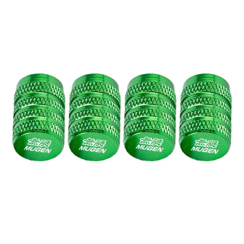 Car Wheel Tire Valve Caps Tyre Stem Covers Airdust Waterproof For Honda Mugen Civic Fit Accord Odyssey Pilot Jazz CRV HRV Legend